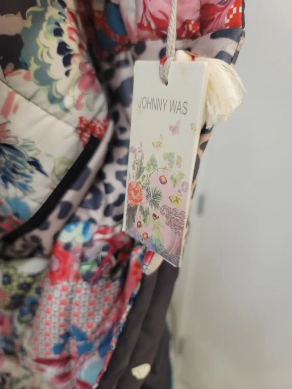 Johnny Was Lubello Reversible Down Parka New NWT Multiple Color Size XS - Picture 5 of 7